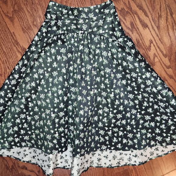 ZAIKAMOYA GRETCHEN SKIRT XS Girls Women Floral Hi Low Circle Skirt | MSRP $156 - Picture 8 of 8